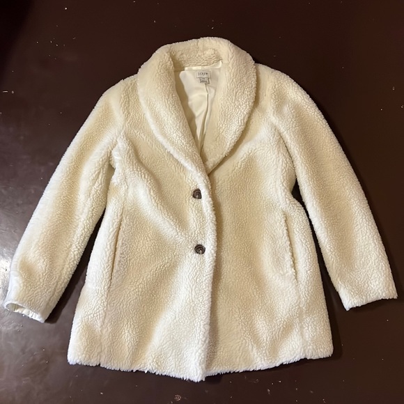 J. Crew Jackets & Blazers - J.Crew Teddy Sherpa Coat